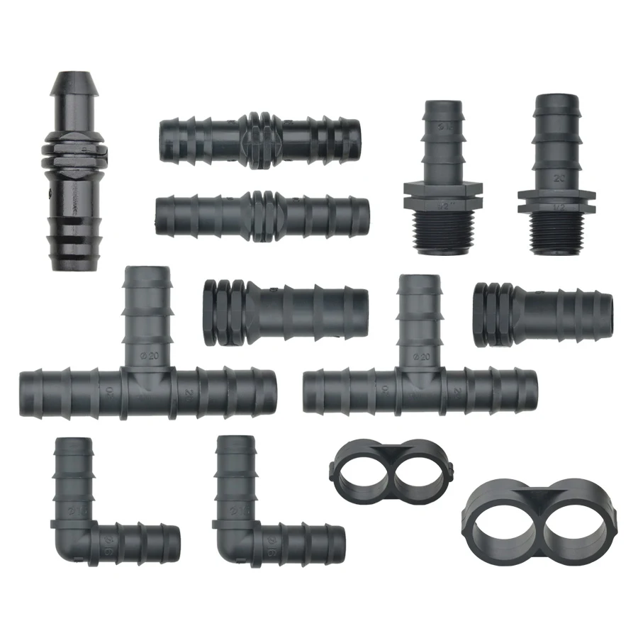 Капельного орошения на одном шарике имеется штыревой соединитель BOM клапан прочие приборы для полива и пластиковая капельная лента