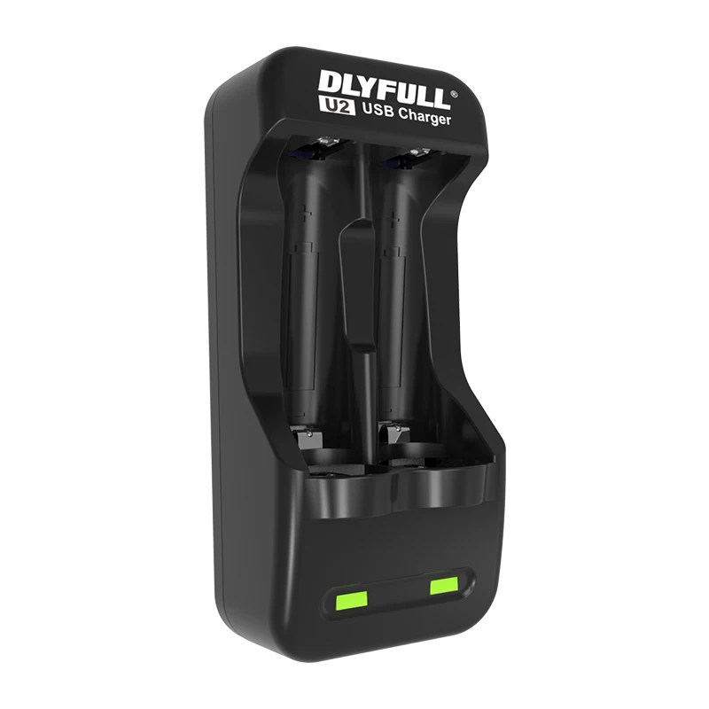 Dlyfull U2 USB Charger Battery Charger for 1.2V Ni-MH AA AAA Battery
