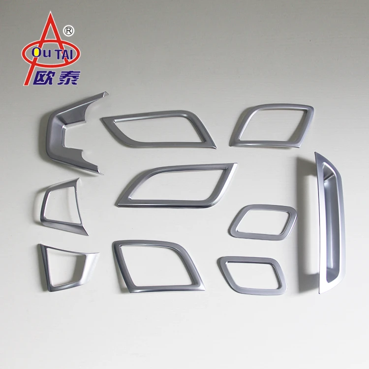 10 Pcs Auto Decoration Accessories Abs Chrome Interior Air Outlet For IX25