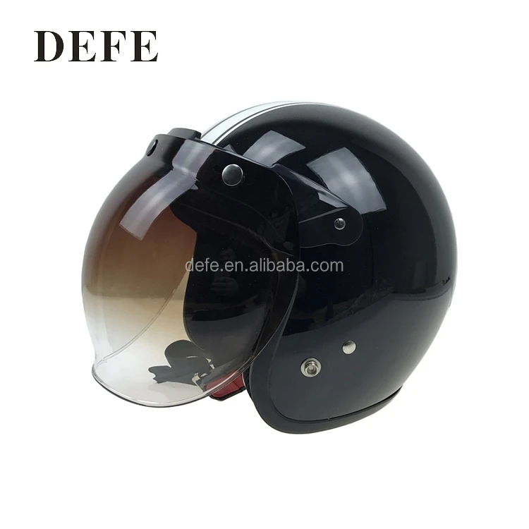 
New hot sale PC half- face motorcycle helmets with visor 