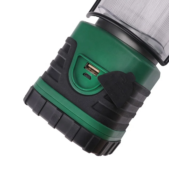 Amazon hottest manufacturer 500 lumens 4 modes strong light micro USB rechargeable square camping led lantern with portable hook