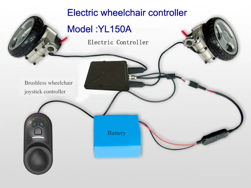 Безщеточный электрических инвалидных колясок мотор, электрических инвалидных колясок комплект для переоборудования