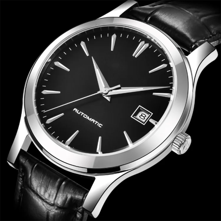 
2018 Customize real nail ice blue sunglass dial stainless steel ck business watch men watches reloj luxury montres hommes 