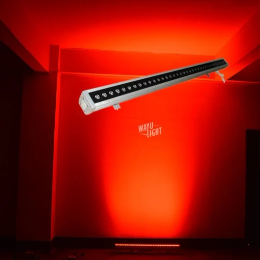 Led Wall Washer Lights 36x3W RGB 3IN1 Led Light Bar Running Horse Funtion Dmx Dj Disco Party Show Effect Stage Projectors