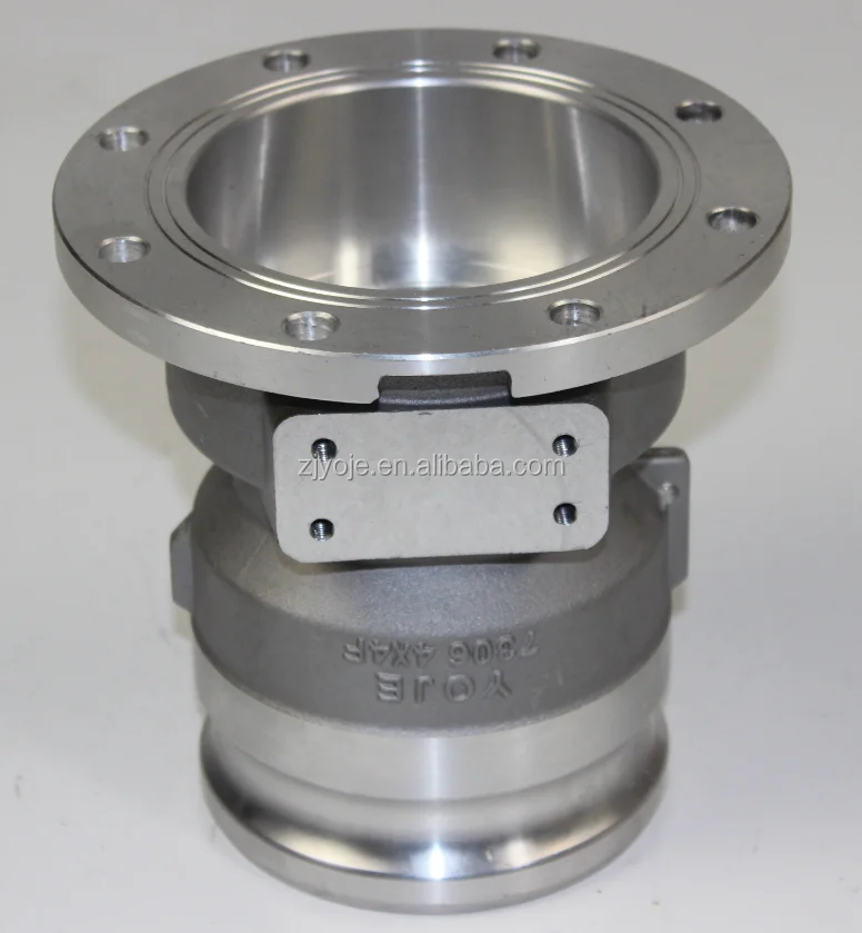 Fuel Tank 4 Inch Aluminum vapor vent valve / Vapor recovery coupling