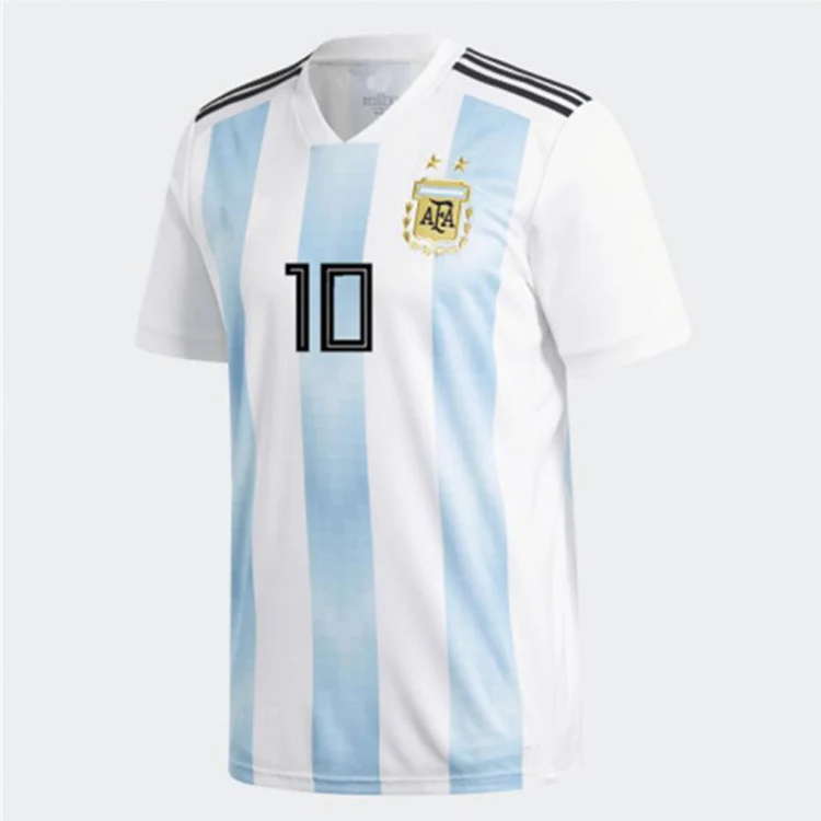 Customize 2018 high quantity world cup Argentina football team sport Jersey