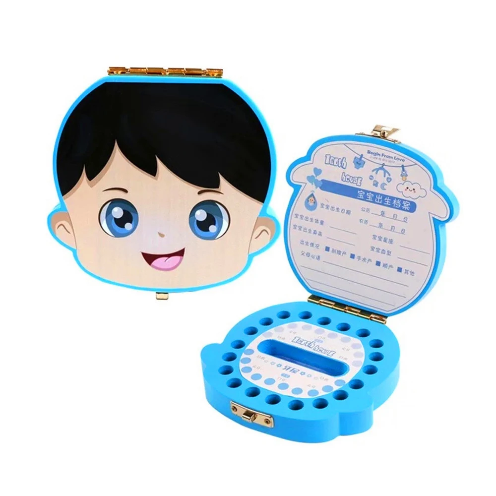 Wholesale Baby Fairy First Tooth Box Wooden