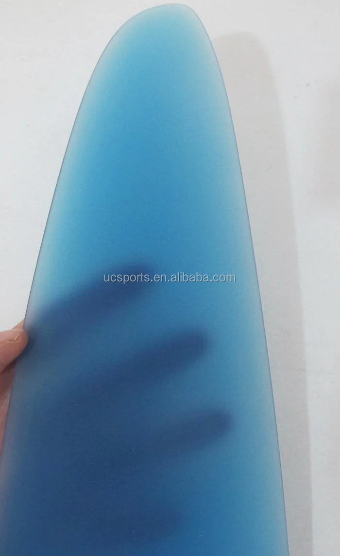 Center Single Resin surf fins Fin  for Long board SUP Race board, 12 inch Resin Surfing Fin