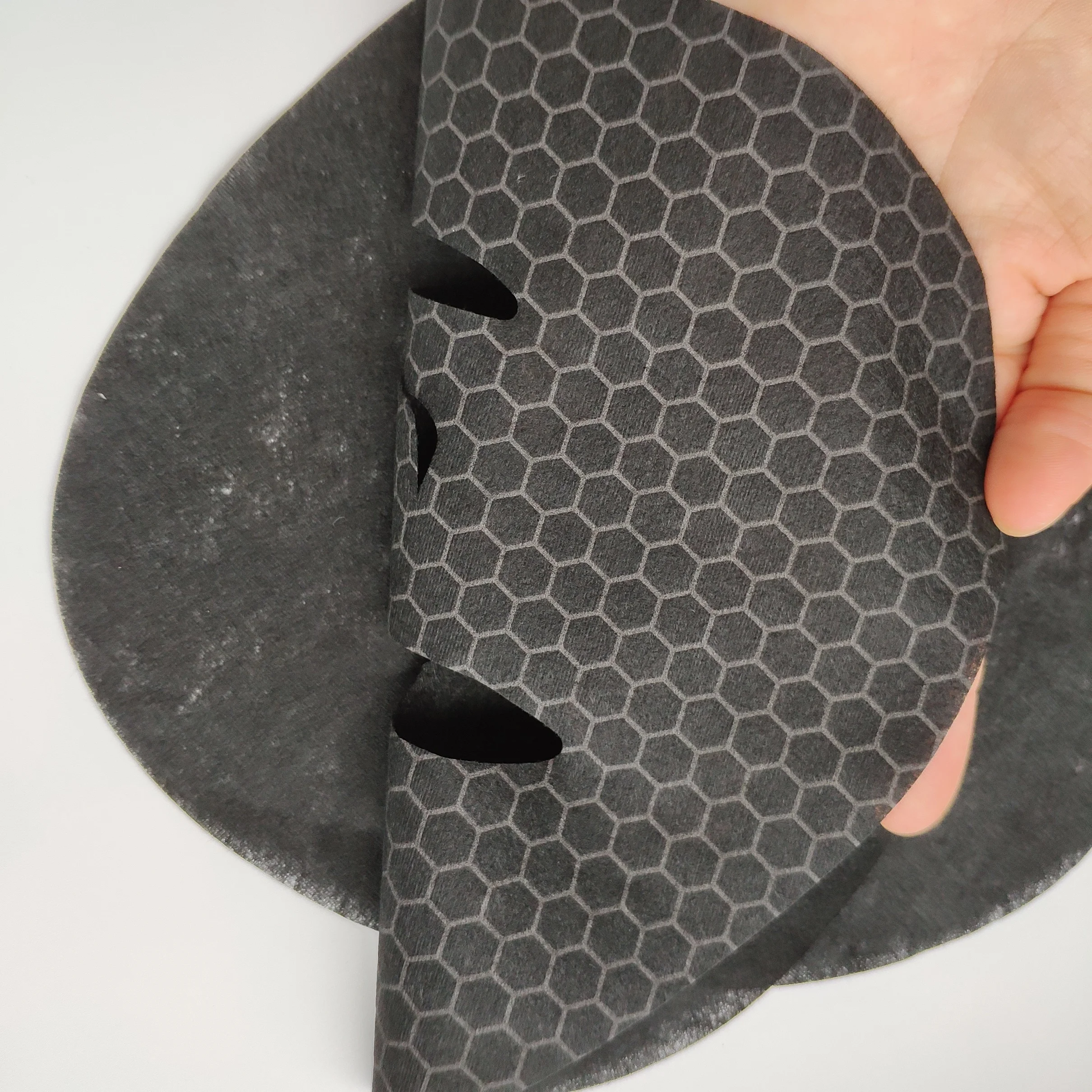Precut Masking Sheet Graphene Black FacialMask Paper Facial Mask Patches Magic Facial Masks Pads