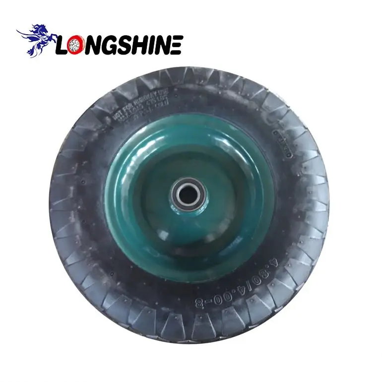 cheap rubber 400x8 tyre for wheel barrow