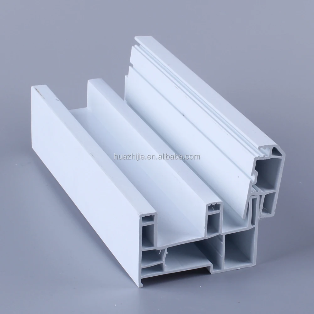 Supply Factory Price White Color Double Glazed Single Glazing Tempered Glass uPVC PVC Windows Doors Profiles