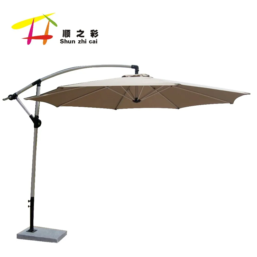 factory wholesale garden parasol outdoor big umbrella parasol with base