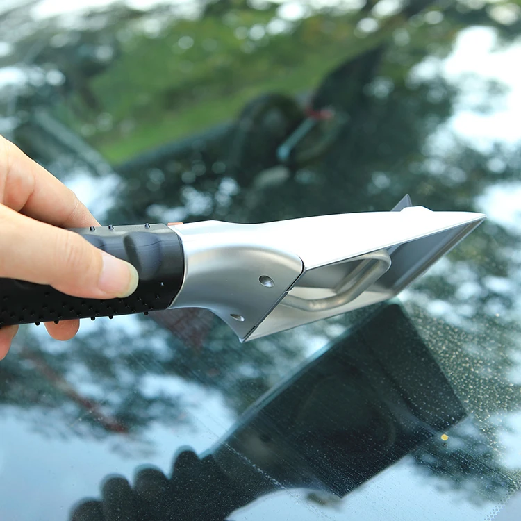 Snow Super 	Heated Car Ice Cleaning Scraper