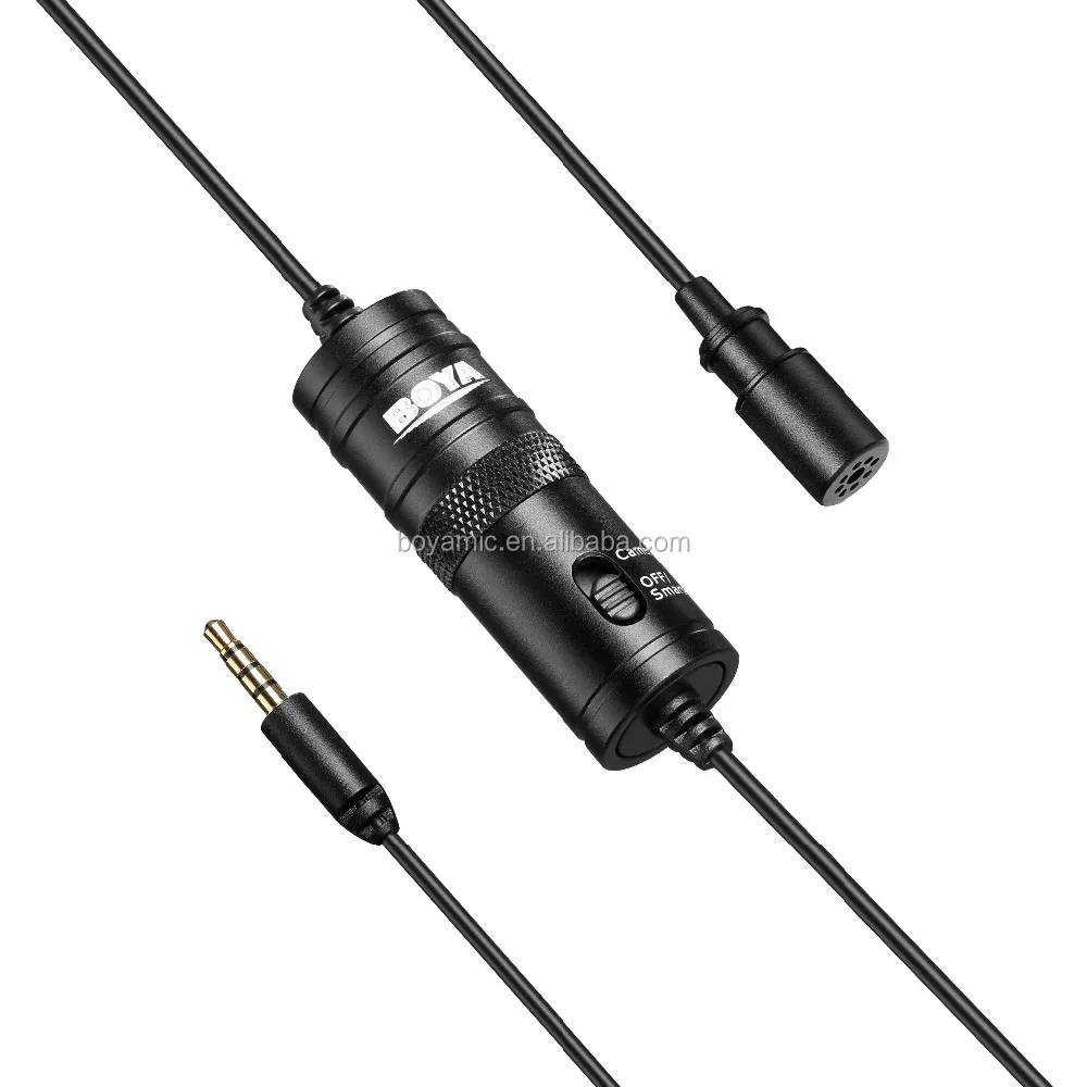 BOYA BY-M1 универсальный зажим на петличном смартфоне и микрофоне DSLR