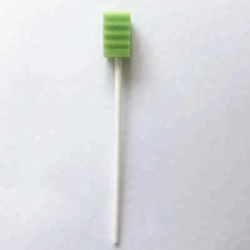Oral Foam Swabs Mouth Cleaning Swab Tooth Lollipop Swab Manufacturer