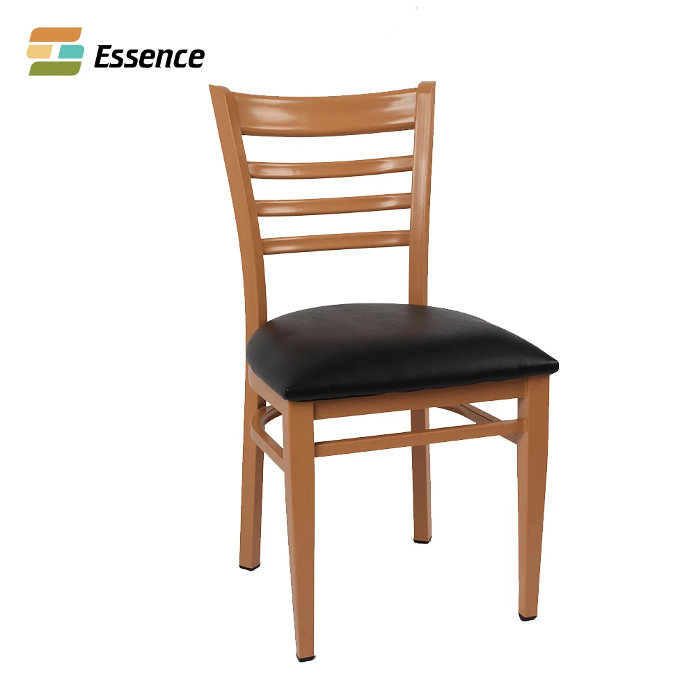 Alibaba Best Sellers Imitated Wood Metal Chair On Sale