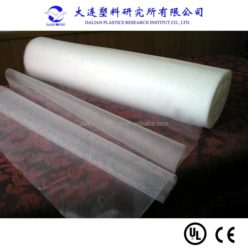 window screen mesh production line plastic net making machine