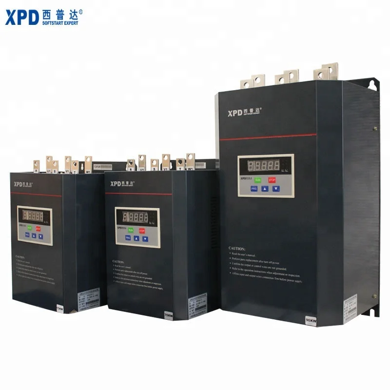 china  manufacture 90kw 110kw 220V 380v 440v soft starter for motor starter