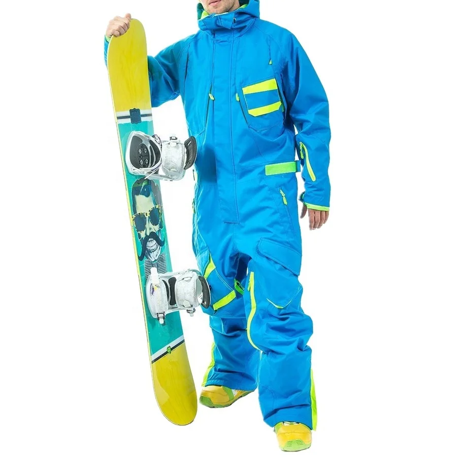 New Design Ski Jumpsuit Fashion One Piece Snow Suits Adults