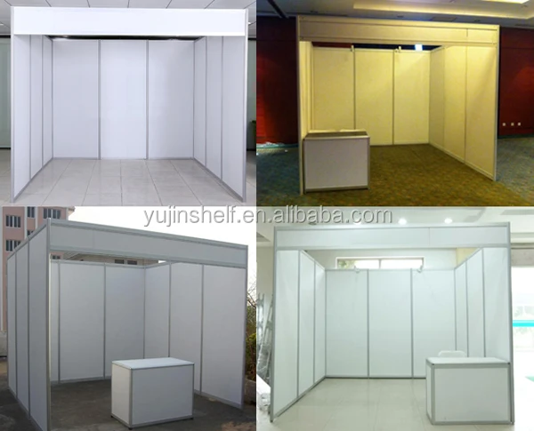 Pvc or Mdf Booth Material  Exhibition Booth Design 3x3m Trade Show Booth