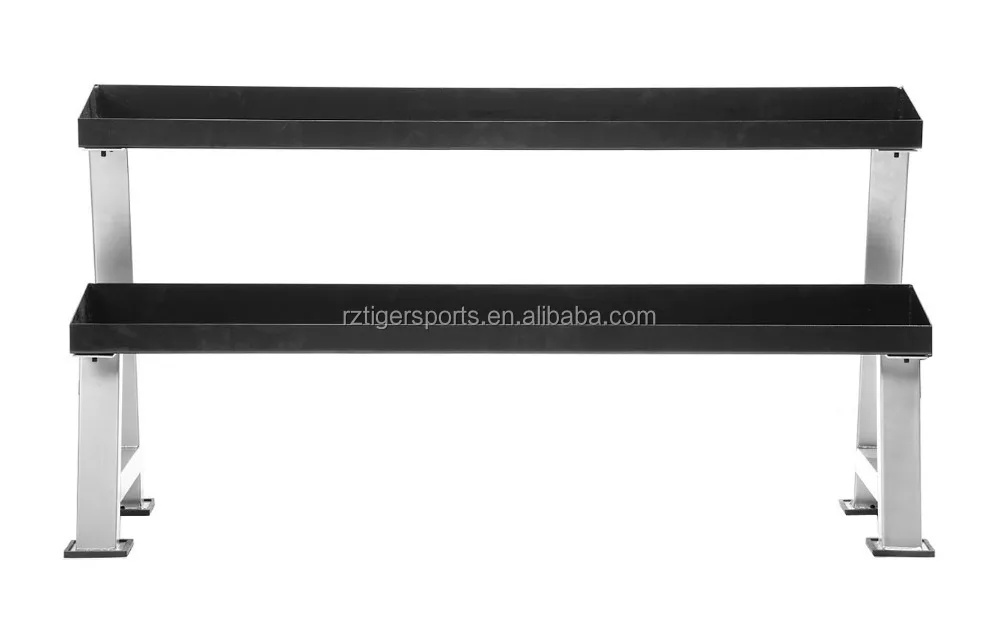 Custom gym storage rack two or three tire level kettlebell rack