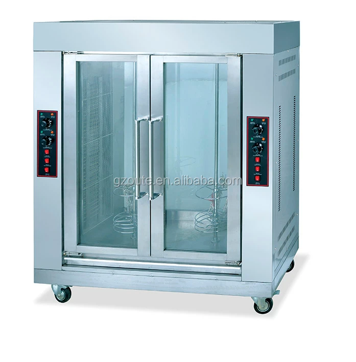 OUTE Commercial Vertical Electric Pig and Chicken Rotisseries Oven(OT-206-2)