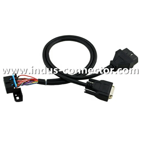 D-SUB 15 штыревой соединительный кабель obd obd2 разъем Диагностический Кабель-адаптер для