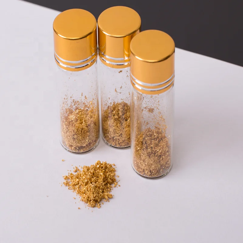 
High quality 24k gold leaf flakes cosmetics for face cream 