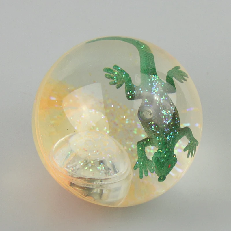 3D animal designs inside LED water ball crystal ball funny toy for kids promotional toys