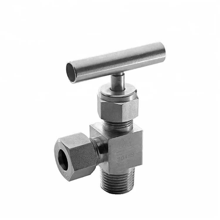 manufacturer high pressure stainless steel angle needle valve for lpg