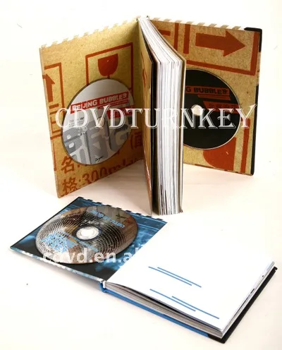15 years of professional printing factory of high-quality hardcover albums and hardbound cd books for overseas marketing