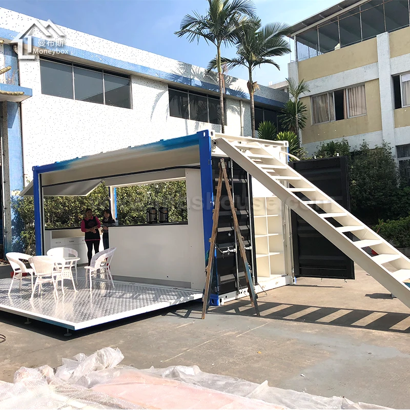 China suppliers mobile Pop-Up 20ft container coffee shop bar