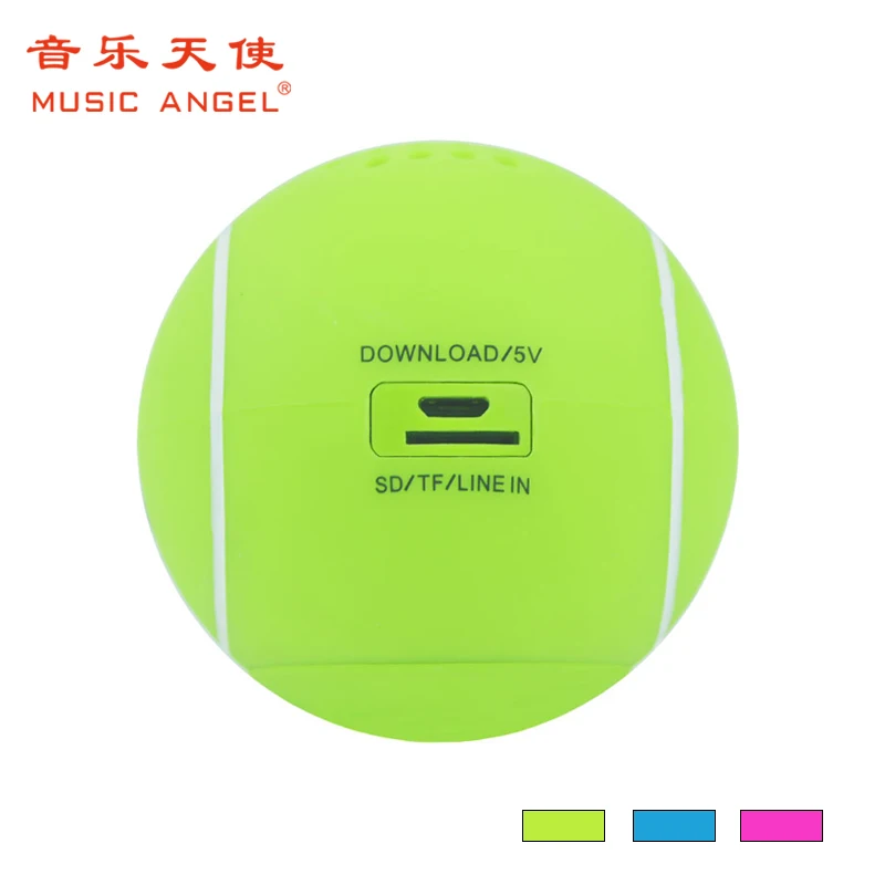 2016 New Design Wireless Tennis Ball Active Professional Speakers