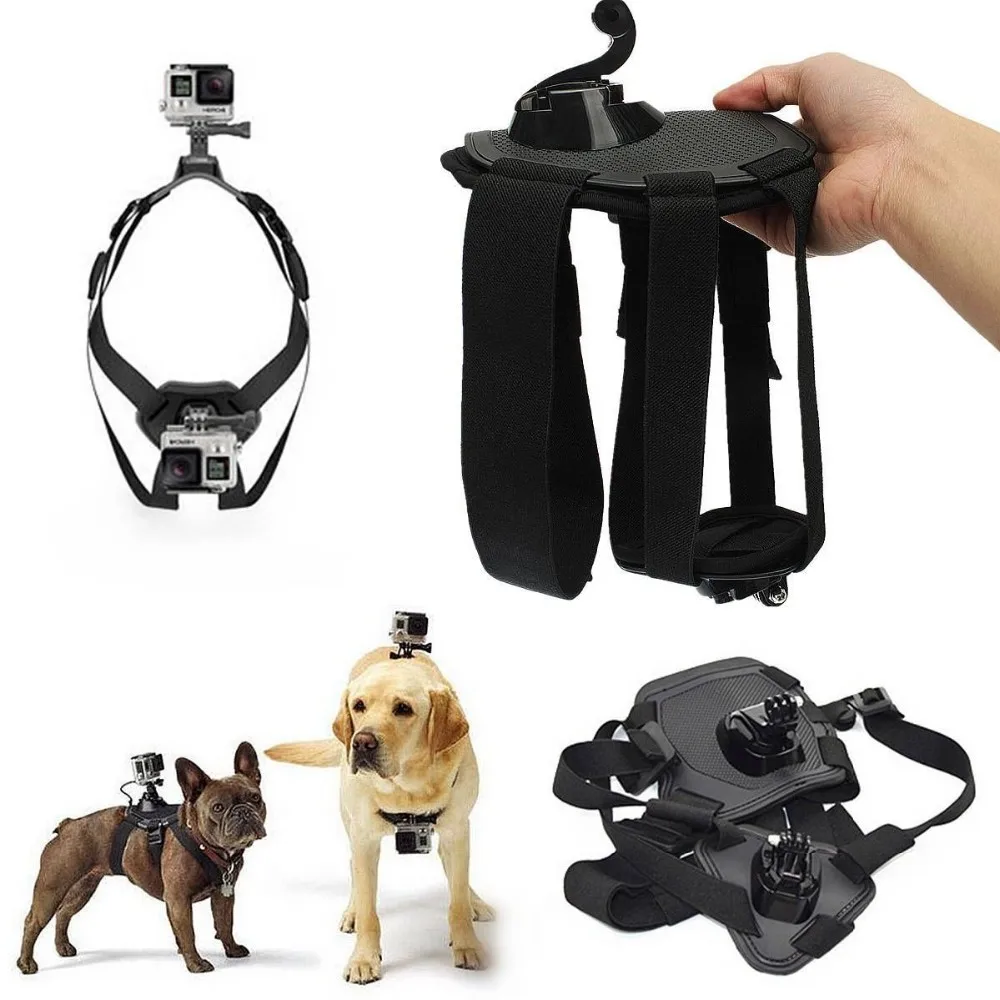 Смарт собак проводки принести собака с крепление для Gopro HERO 3 плюс, герой 2 домашних собак ремень грм