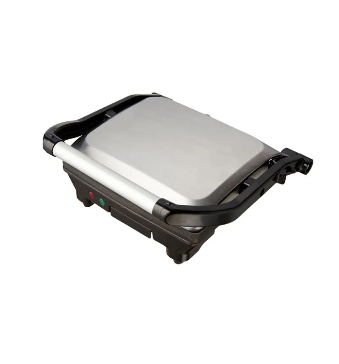 Fast Cooking Electric Panini Grill Maker With 180 Degree and 90 Degree Contact Grill Pan