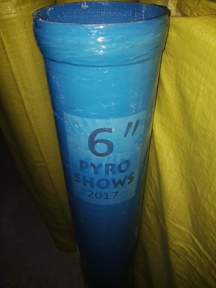 Unsaturated polyester Fiberglass mortar tubes for display shells fireworks