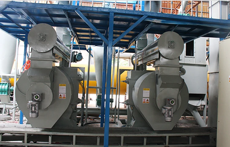 8mm Wood pine sawdust pellet line / StrawPellet Making Machine Line
