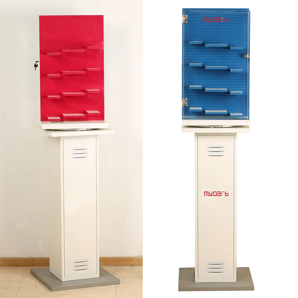 MYDARB Watch Display Cabinet with LED Light Watch Display Stand Customized Wholesale Rotating Acrylic Watch Showcase