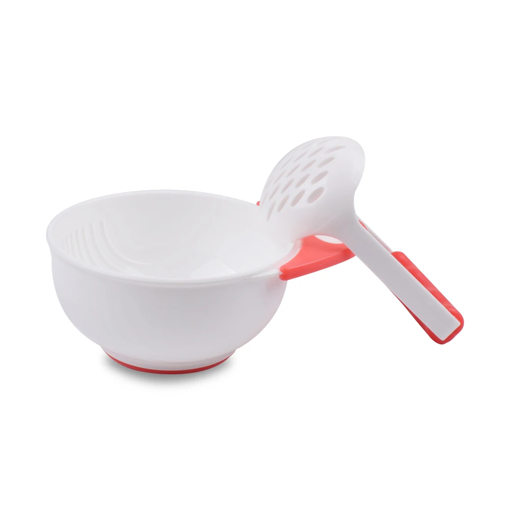 Wholesale DIY Fruit Baby Accessory Food Prep FreshFoods Baby Food Masher Mash And Serve Bowl With Food Masher