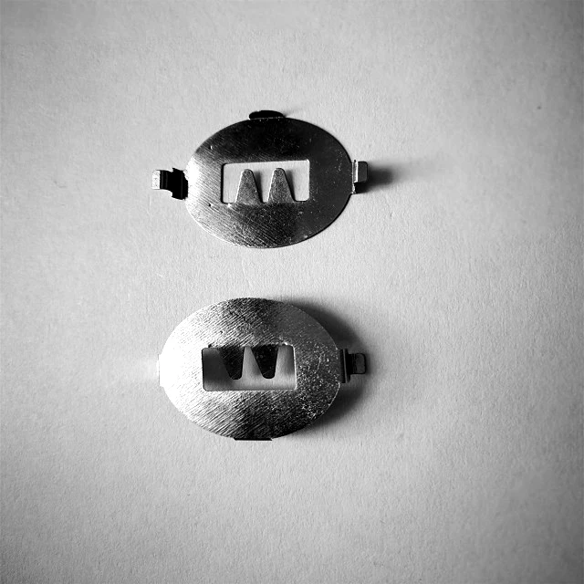 CR2016 Battery metal DIP holder and CR2016 Battery holder