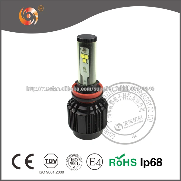 CREE Комплект автомобильных светодиодных ламп БИЛЖНЕГО/ ДАЛЬНЕГО СВЕТА H4/ H13/ 9004/ 9007 H/L H7/ H11/ 9005/ 9006