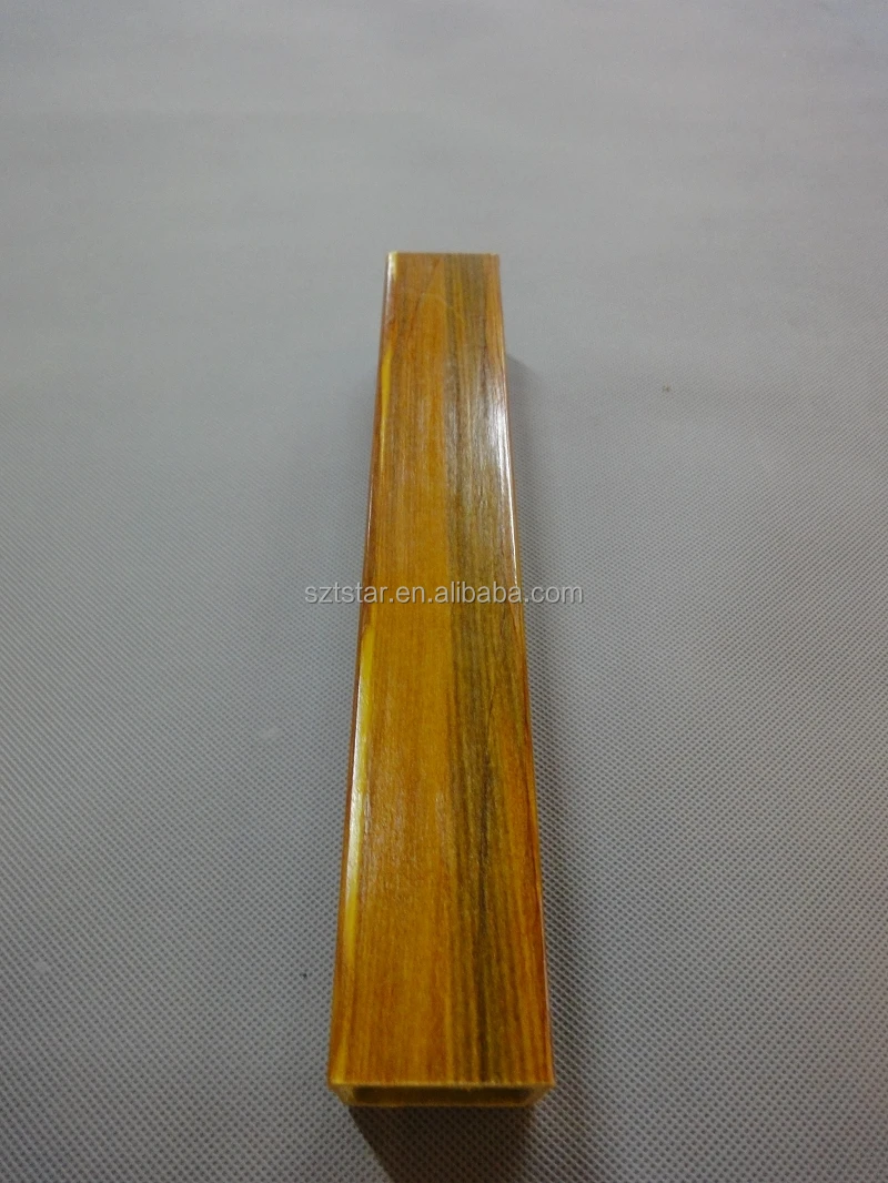 Marble surface fiberglass tube/wood grain surface fiberglass tube manufacturer safety fence GFRP