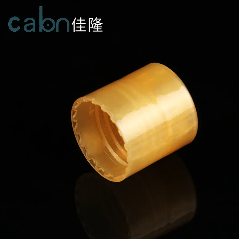 Cheap price cosmetic bottle head screw press plastic disc top cap 18/410 20/410 20/415 24/410