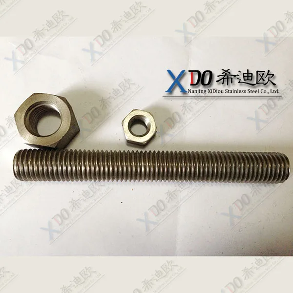 SAF2205 Шпилька метровая с резьбой по всей длине S31803 1.4462