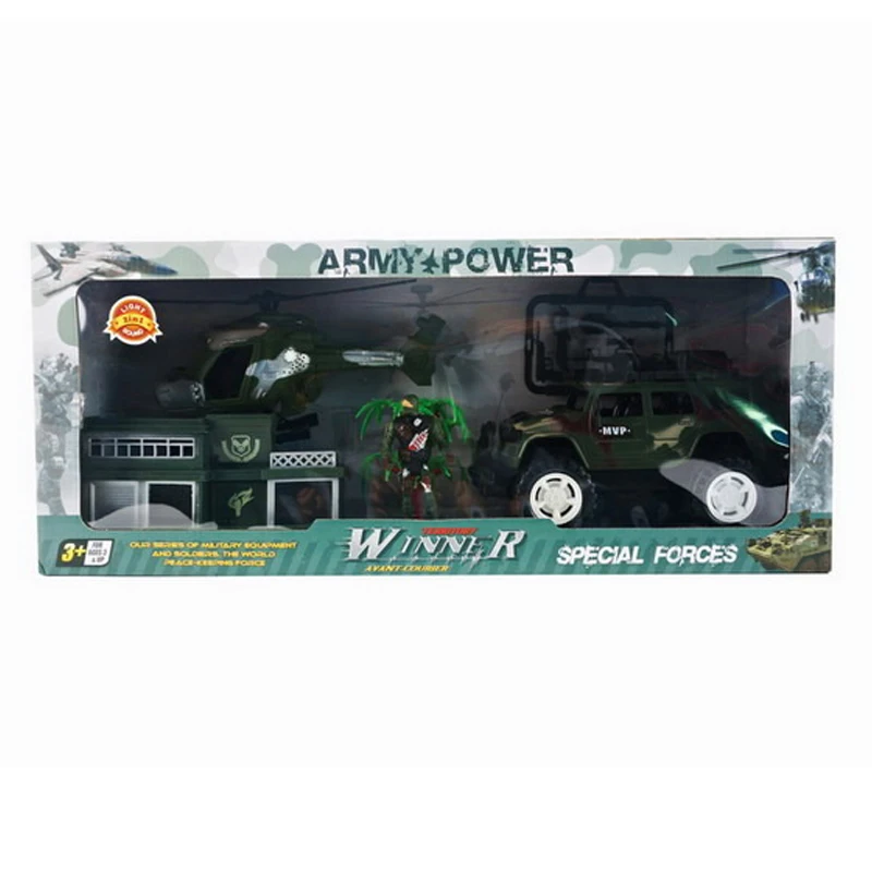 
2In1Special Forces Military Set With Sound And Light 