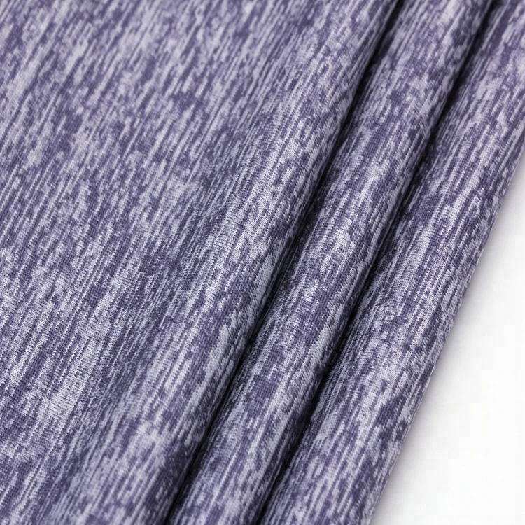 
2018 Hot sales 100% jersey polyester cationic knit single jersey fabric 