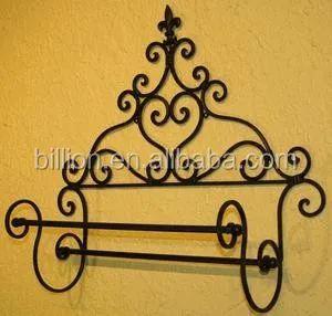 metal towel rack