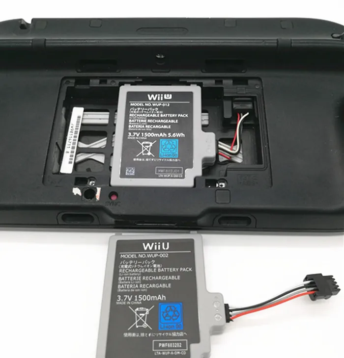 Factory Spot Wholesale WUP-012 3.7v 1500mah For NS Gamepad High Capacity For Wii U Controller Battery