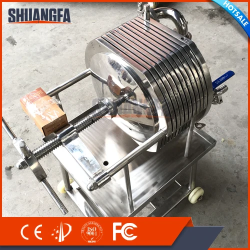 Stainless Steel Beer Filter Machine, Small Wine Filter Machine