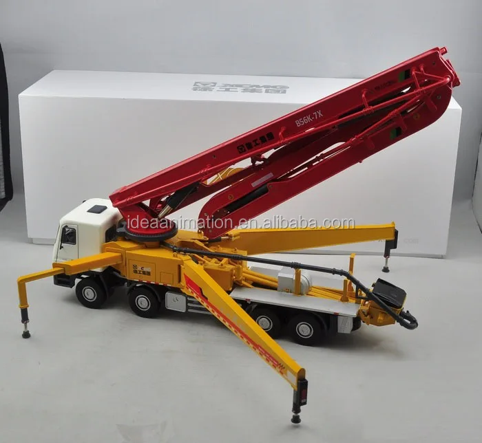 
 Изготовленный На Заказ 1/35 металлический бетононасос модель грузовика игрушки для подарка   (60546169103)